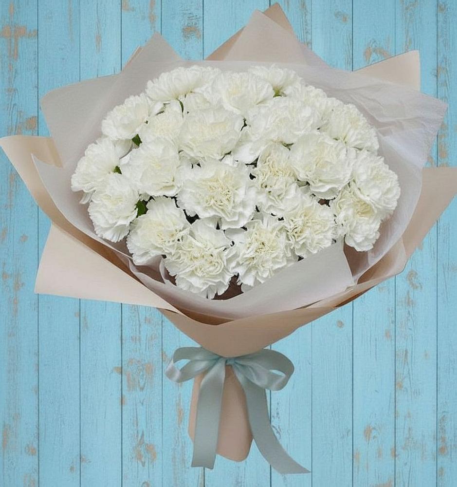 Букет цветов из: Гвоздики в Жуково