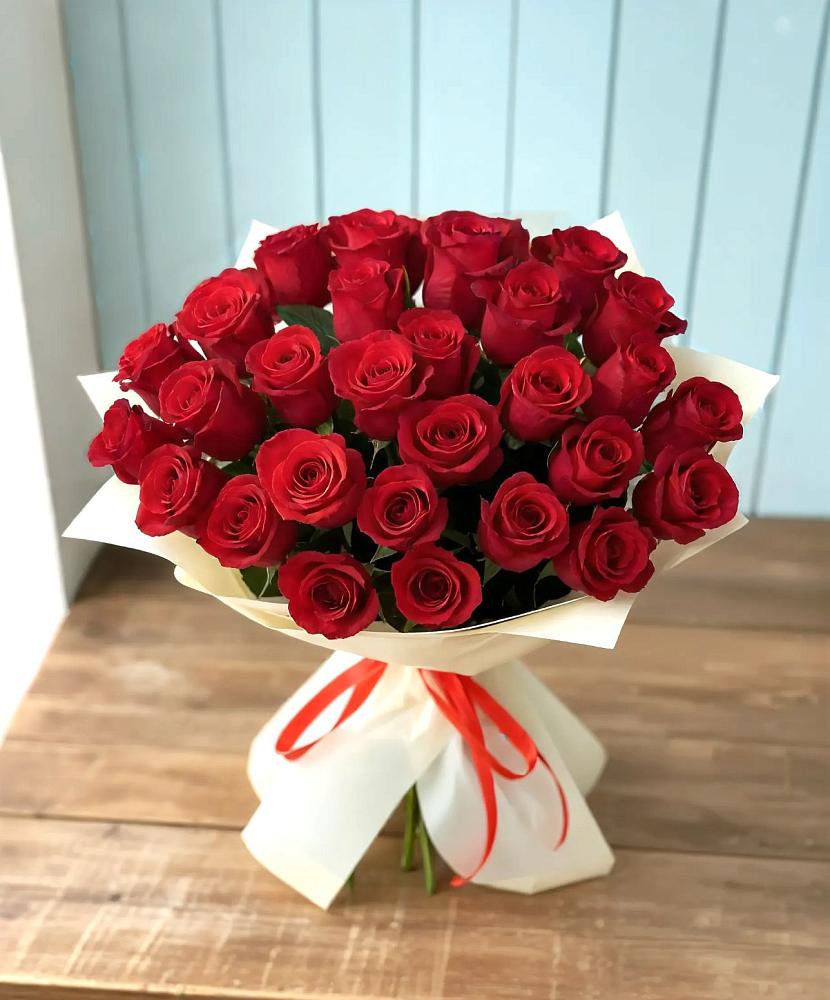Букет 29 Красных роз в Жуково