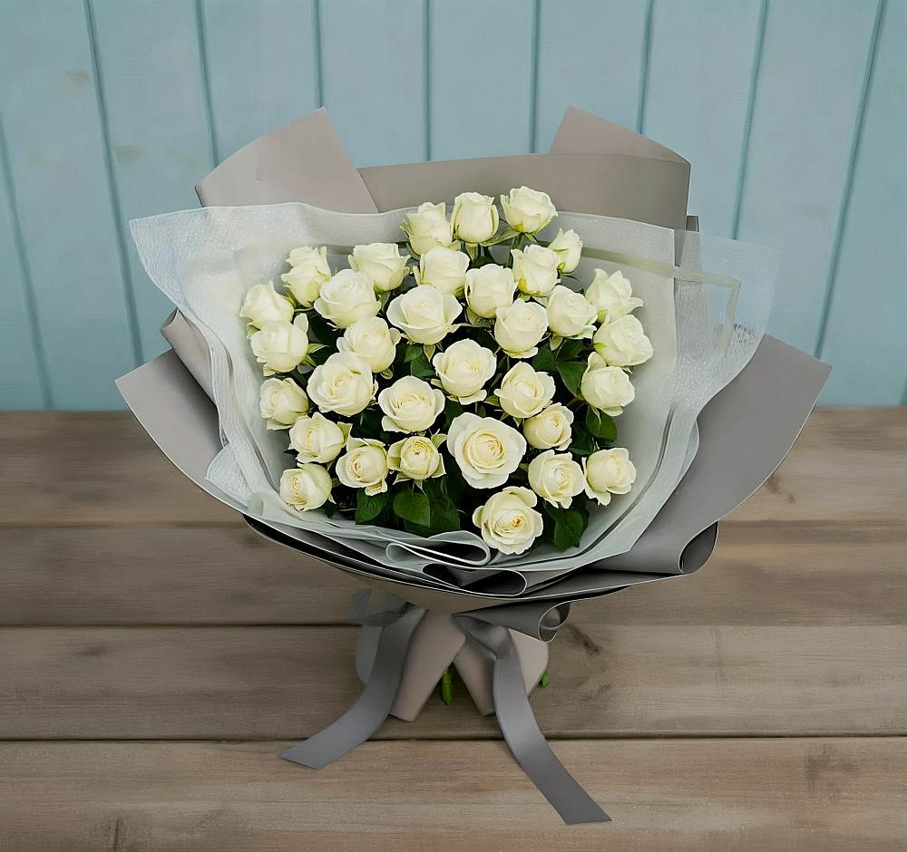Букет Белоснежная нежность в Жуково