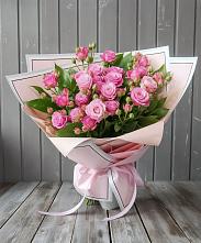 Букет Розовый кустик в Жуково