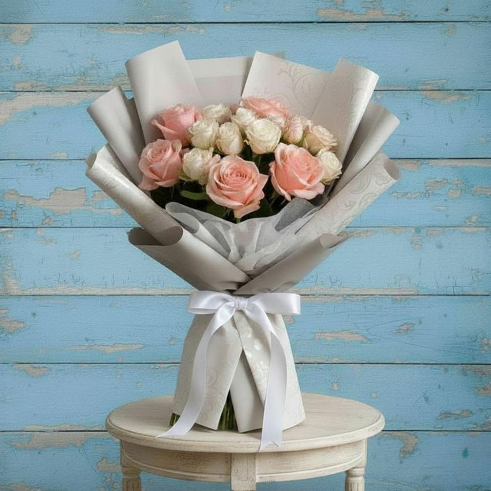 Букет цветов из: Розы в Жуково