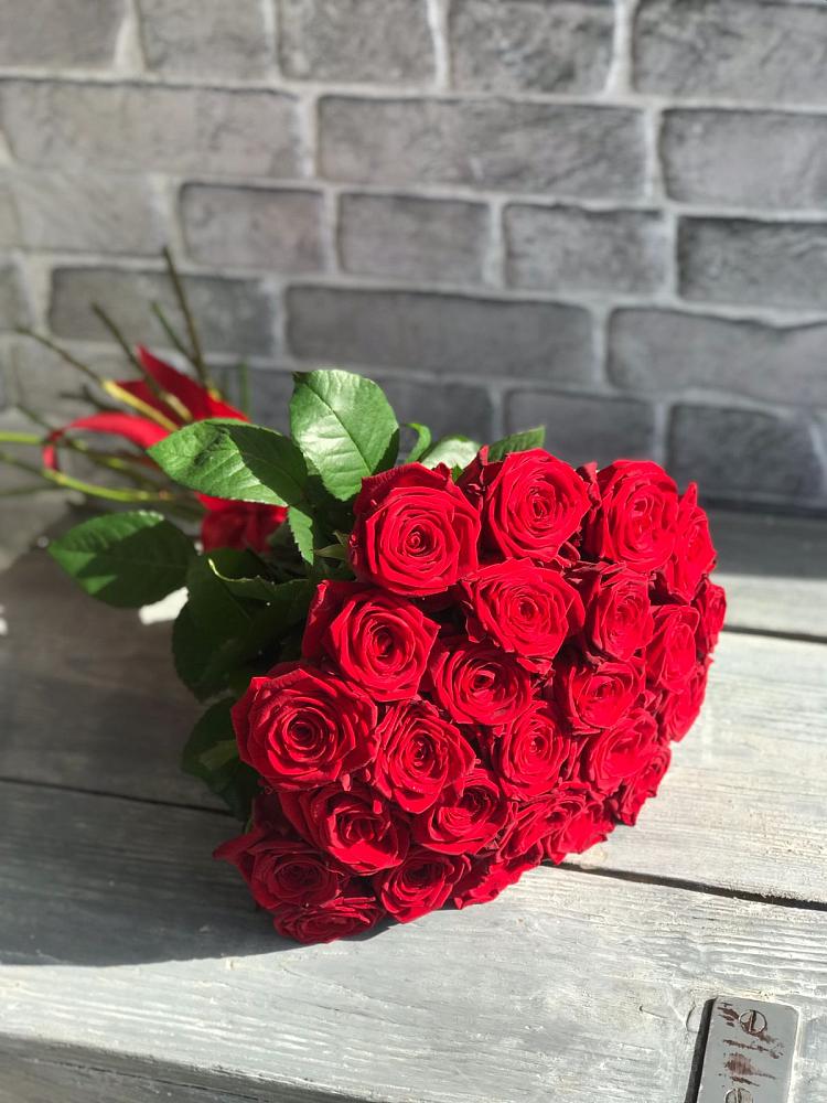 Букет Красные розы Фридом в Жуково
