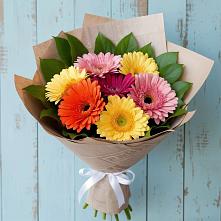 Букет цветов из:  Герберы #REPLACE_PRED# Жуково