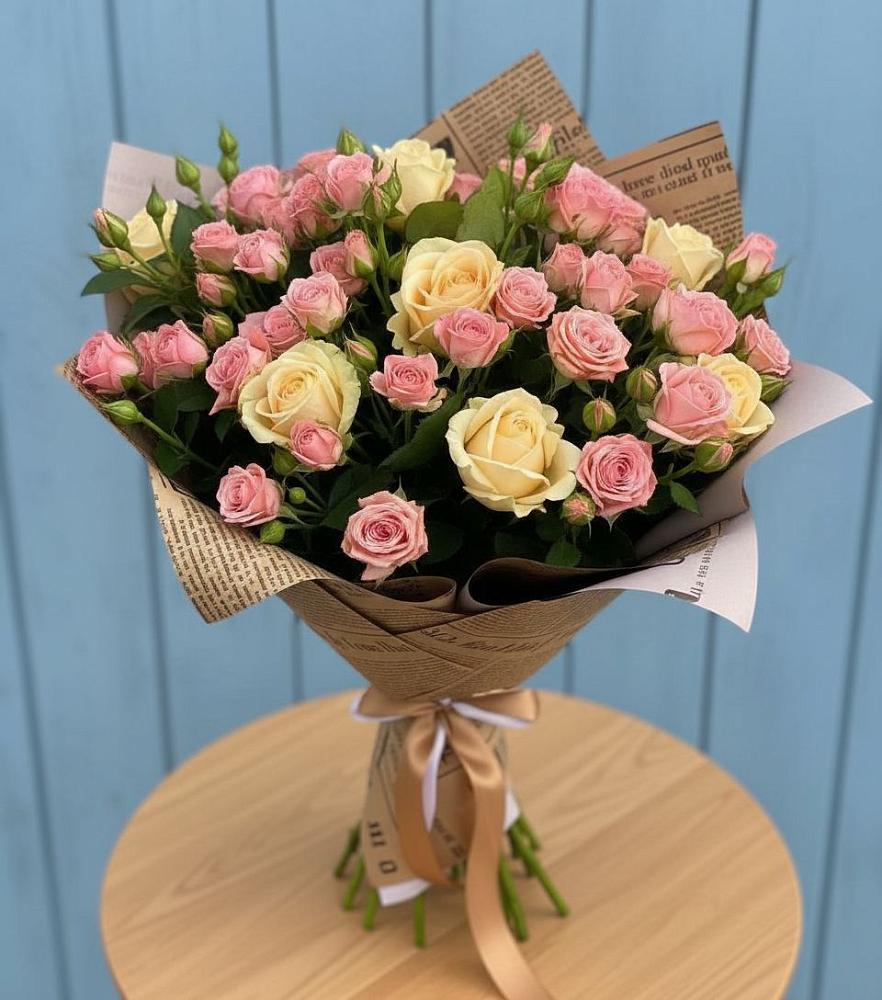Букет цветов из: Розы в Жуково