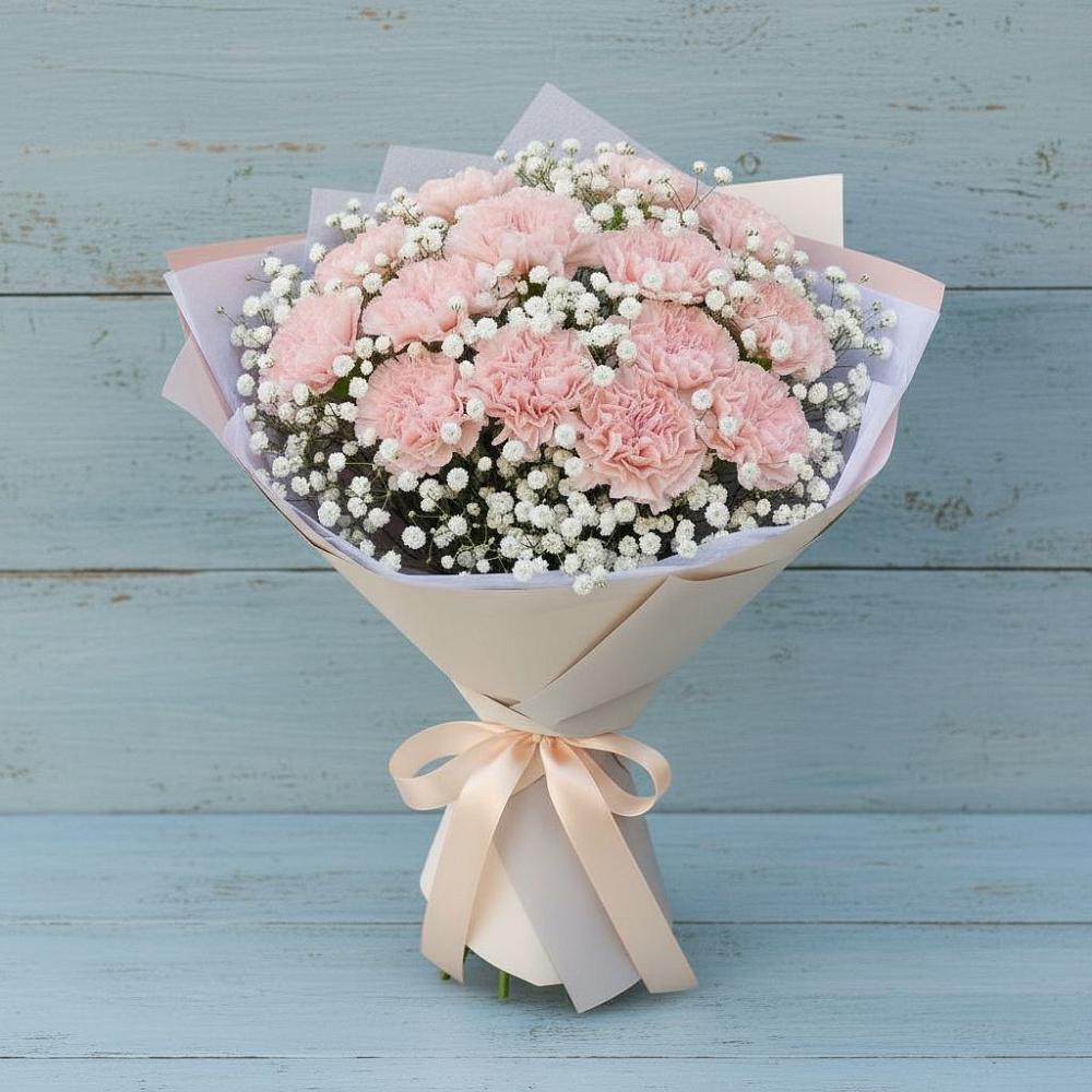 Букет цветов из: Гвоздики в Жуково