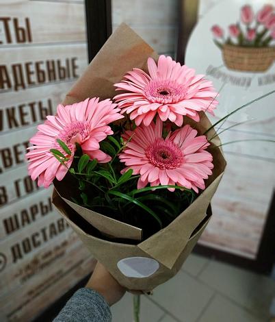 Букет цветов из: Герберы в Жуково