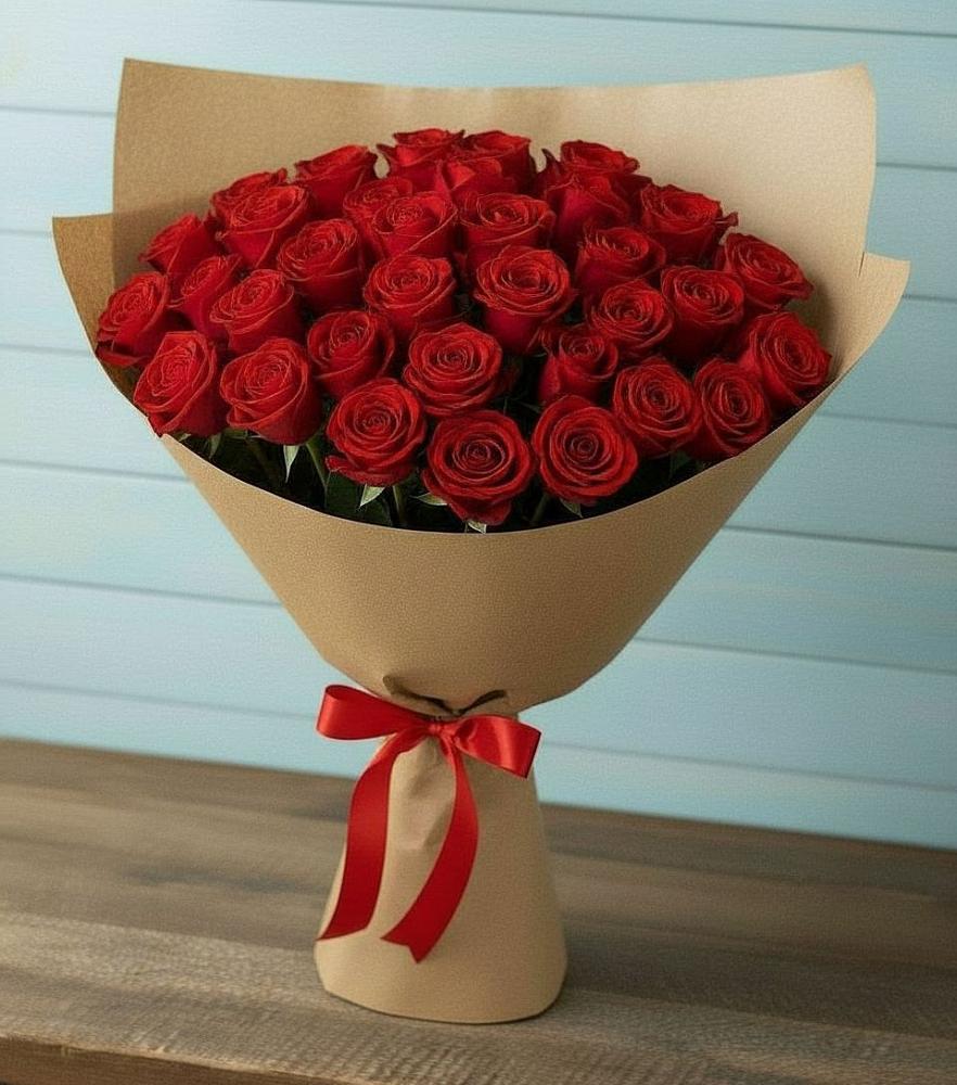 Букет Красные розы Милано в Жуково