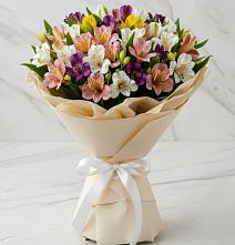 Букет цветов из:  Альстромерии #REPLACE_PRED# Жуково