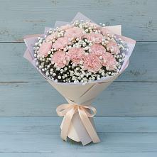Букет цветов из:  Гвоздики в Жуково