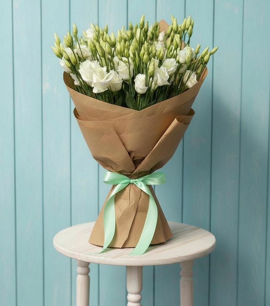 Букет цветов из: Лизиантусы в Жуково