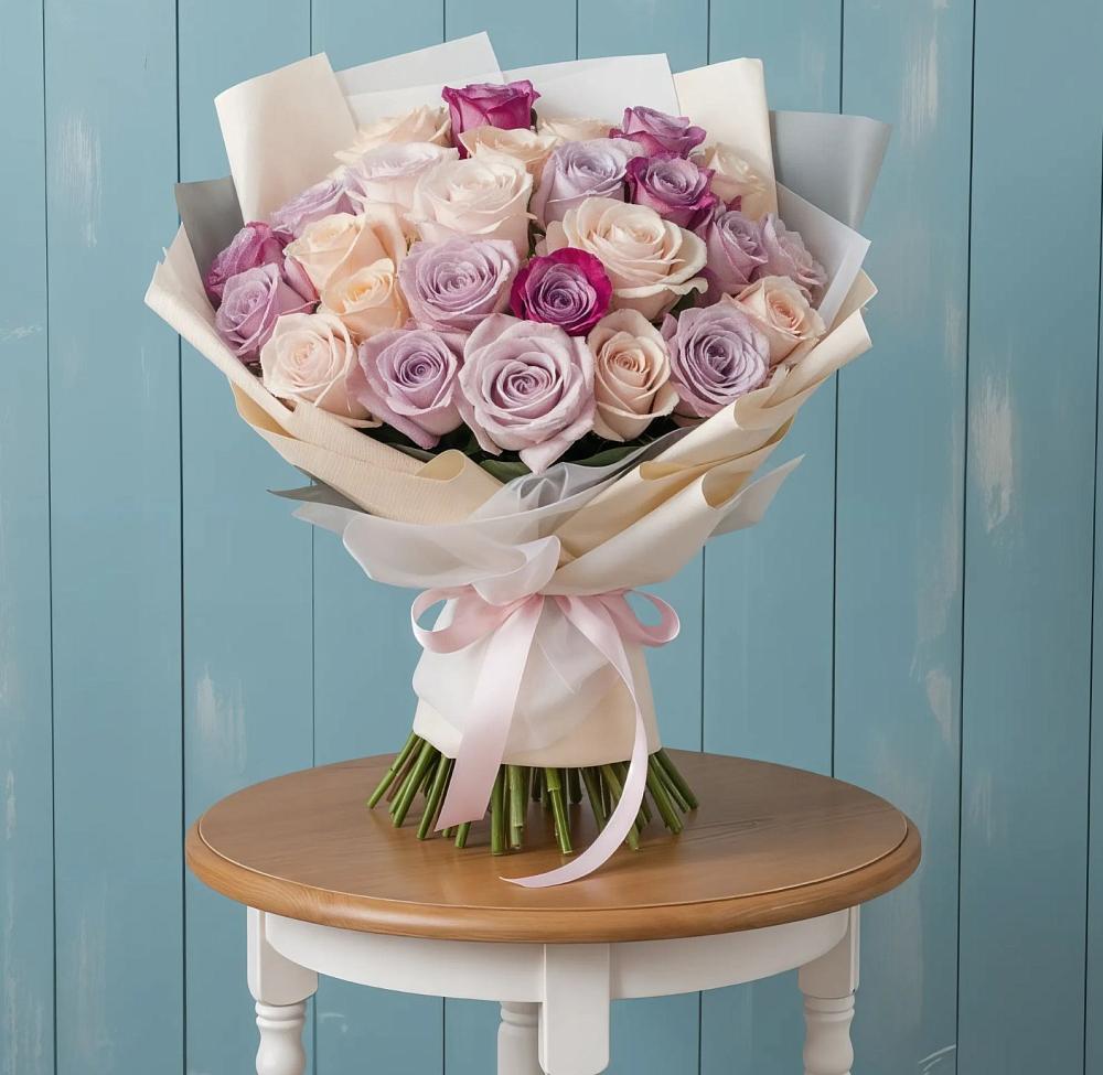 Букет цветов из: Розы в Жуково