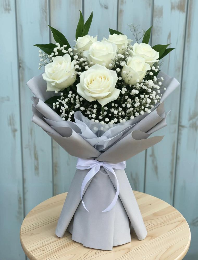 Букет цветов из: Розы в Жуково