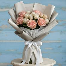 Букет цветов из:  Розы в Жуково
