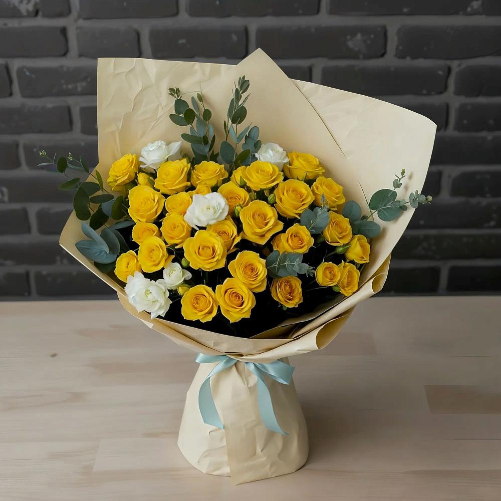 Букет цветов из: Розы в Жуково