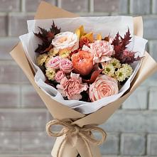 Букет цветов из:  Гвоздики, Хризантемы и Розы #REPLACE_PRED# Жуково