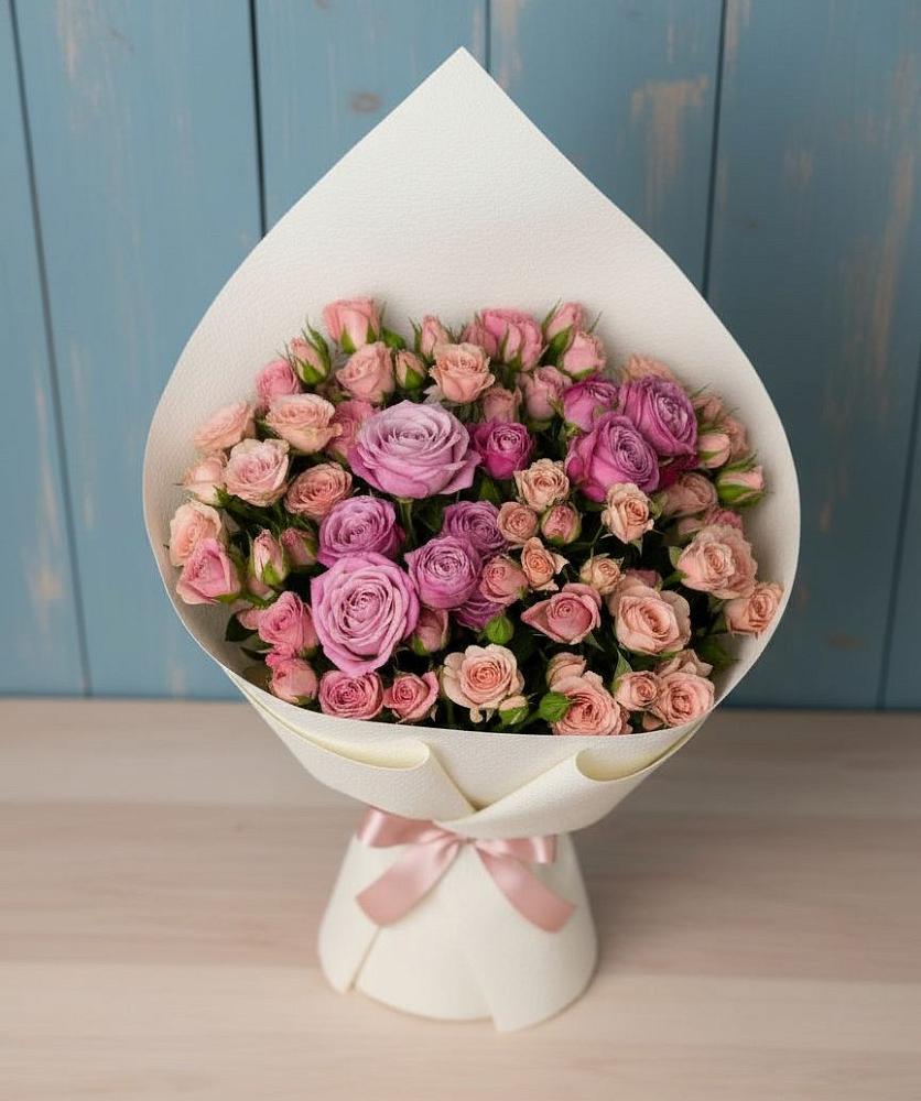 Букет цветов из: Розы в Жуково