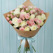 Букет цветов из:  Розы в Жуково